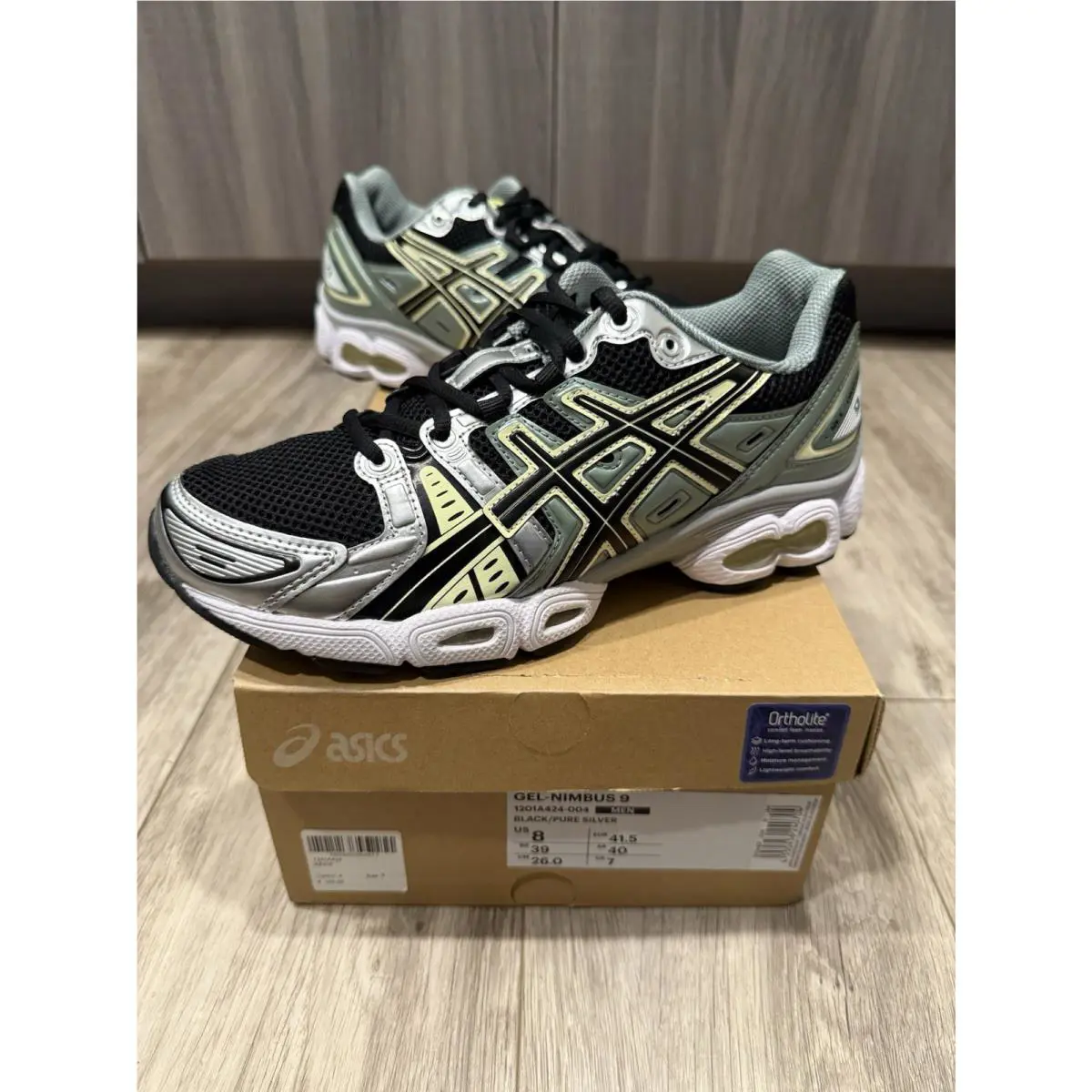 Asics shoes - ASICS Gel Nimbus - Gel Nimbus - 1201A424-004 - Black 0