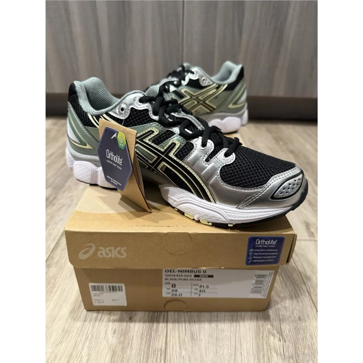 Asics shoes - ASICS Gel Nimbus - Gel Nimbus - 1201A424-004 - Black 1