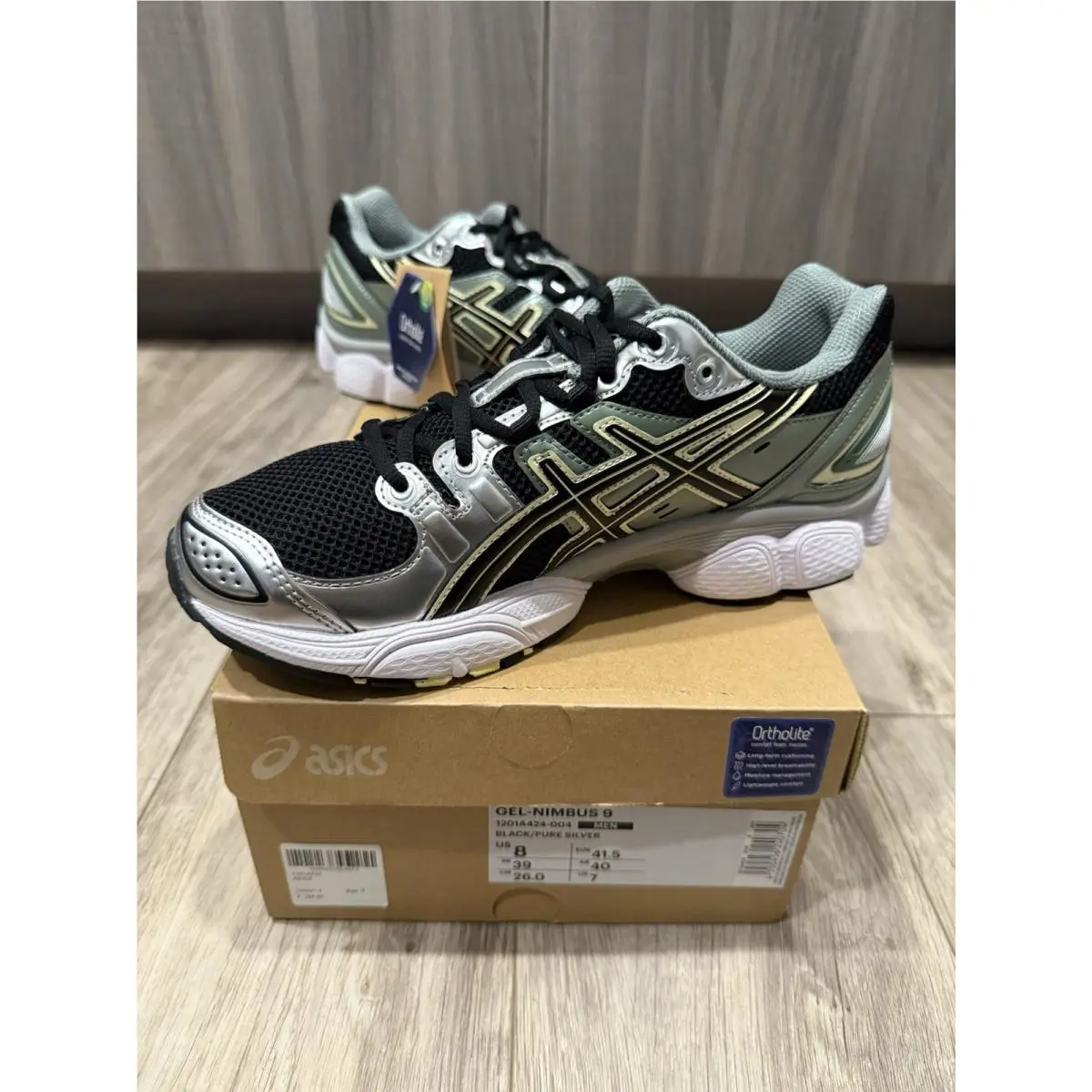 Asics shoes - ASICS Gel Nimbus - Gel Nimbus - 1201A424-004 - Black 2
