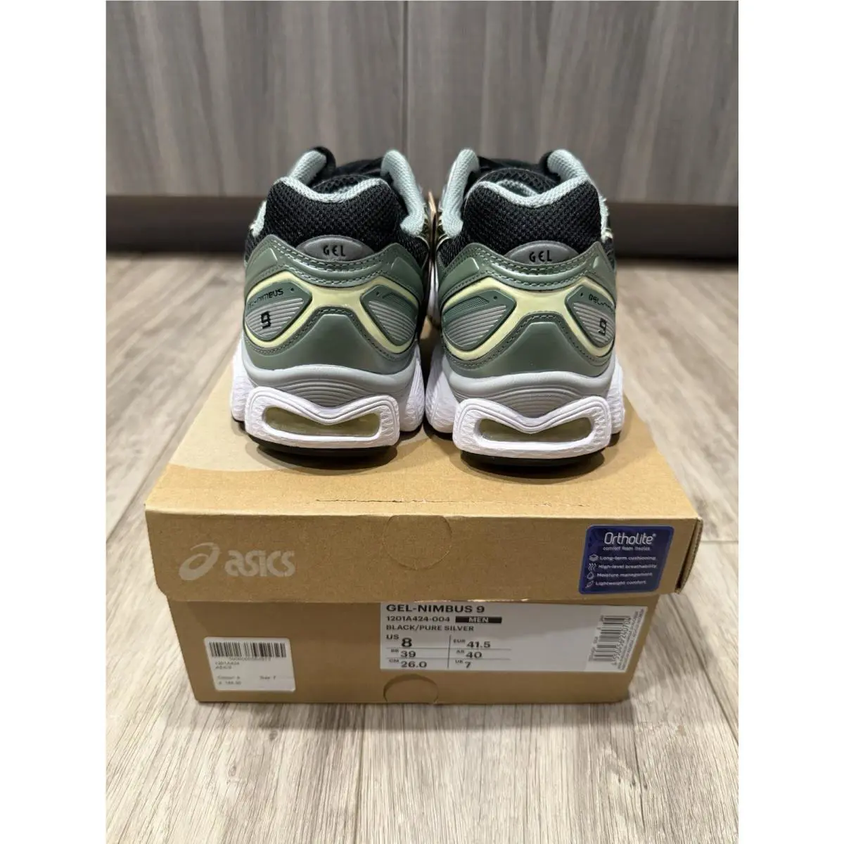 Asics shoes - ASICS Gel Nimbus - Gel Nimbus - 1201A424-004 - Black 5