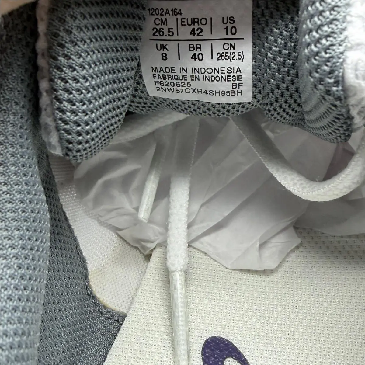 Asics shoes - ASICS GEL-1130 - 1202A164 - White/Dusty Purple (UPC: 0197298911931) 10