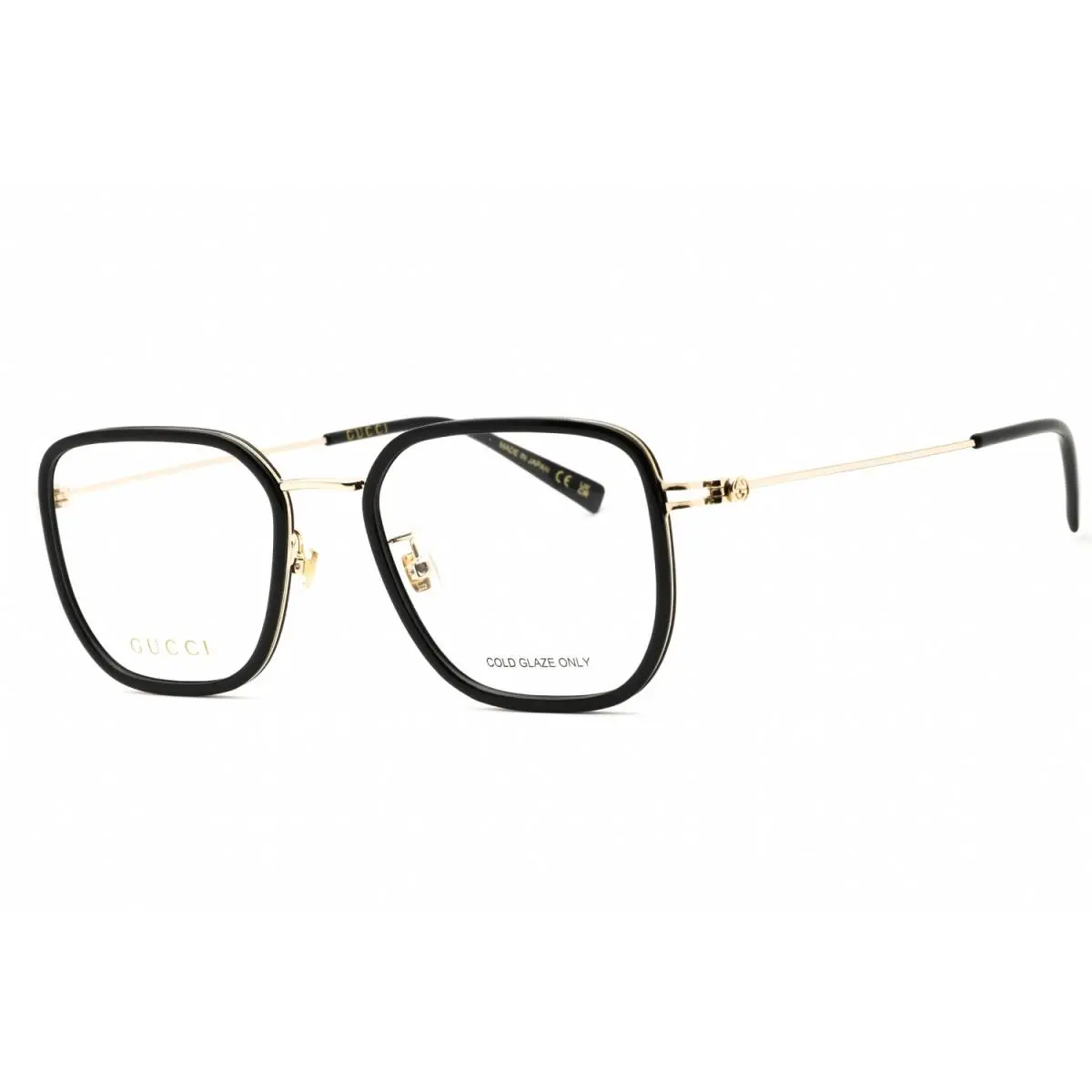 GG1852OA-001-53 Eyeglasses Size 19mm 150mm Eyeglassesmm Black Men by Gucci