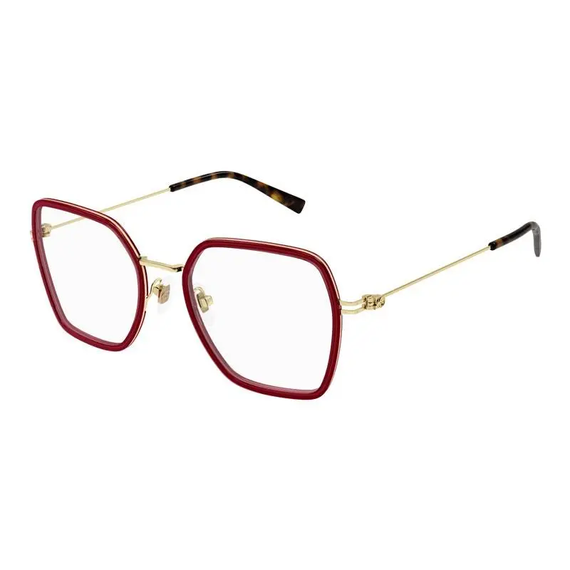 Gucci GG1850O 004 Burgundy/gold 51mm Eyeglasses