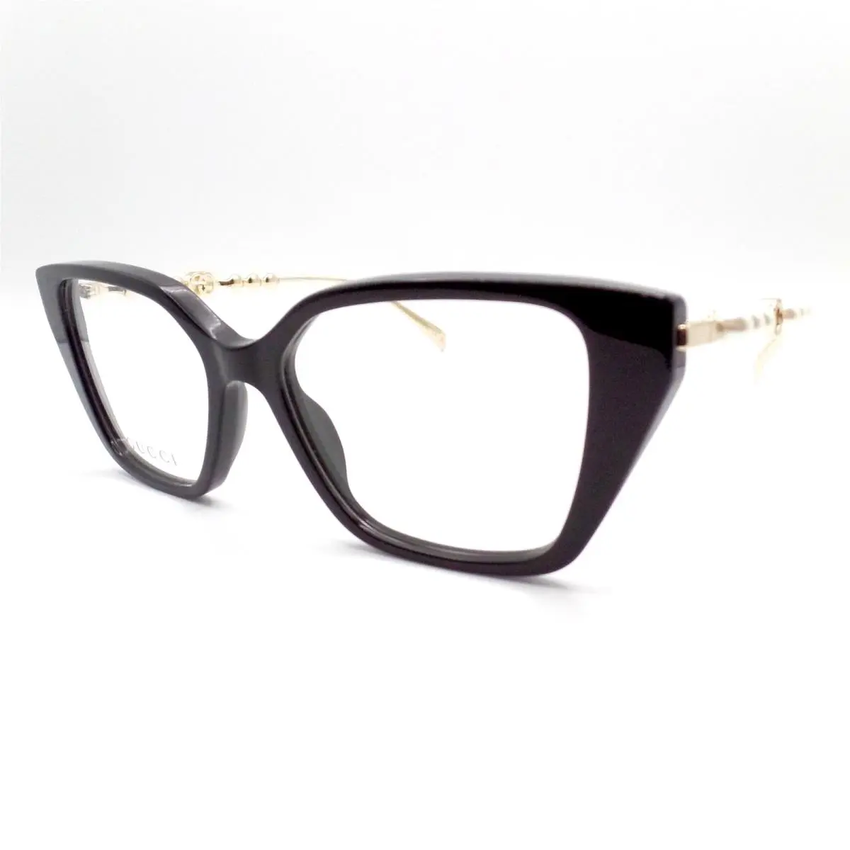 GG1969O 001 Black Pearl 51mm RX Eyeglasses Frames by Gucci