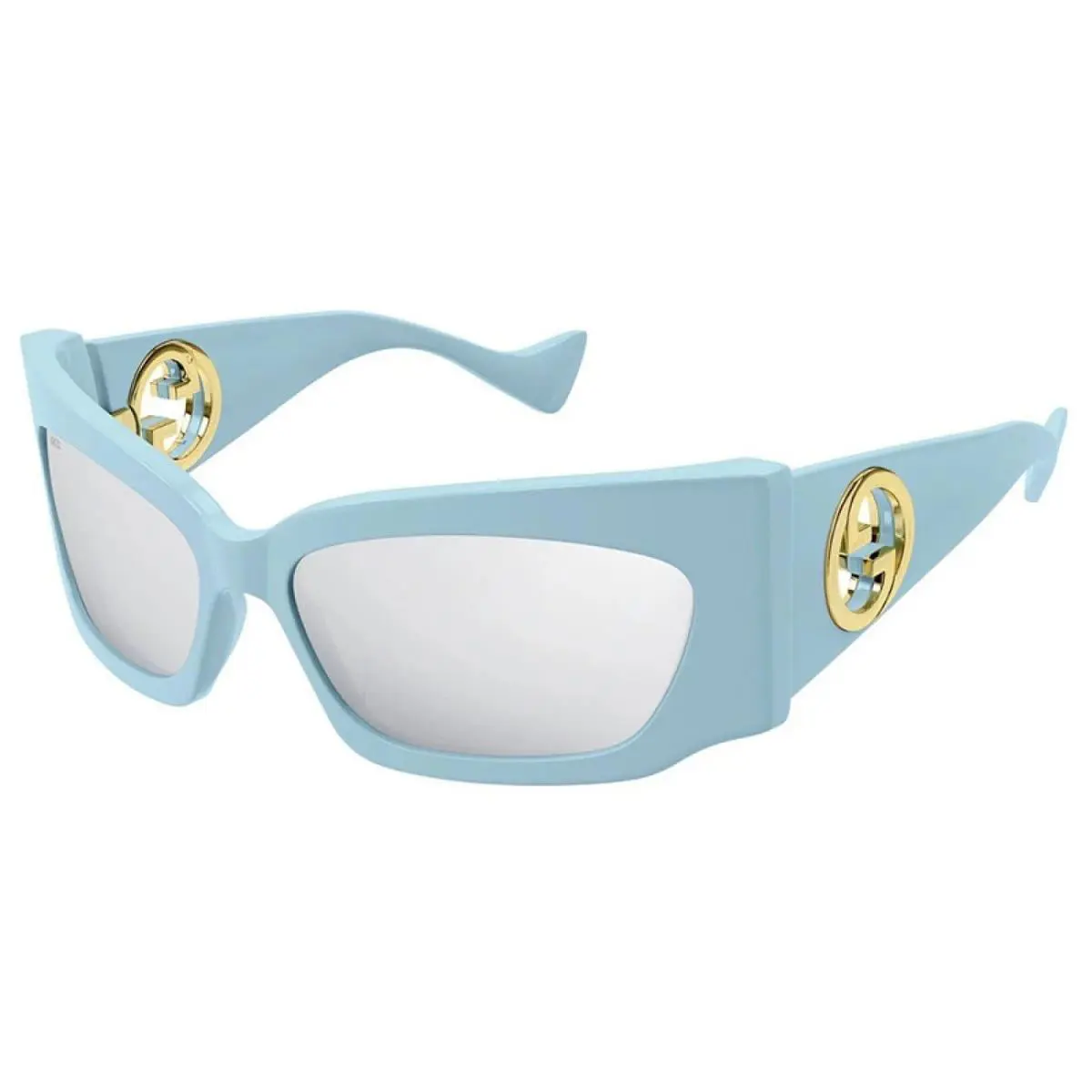 Gucci Sunglasses Women Blue Eyewear Gucci GG1412S 005