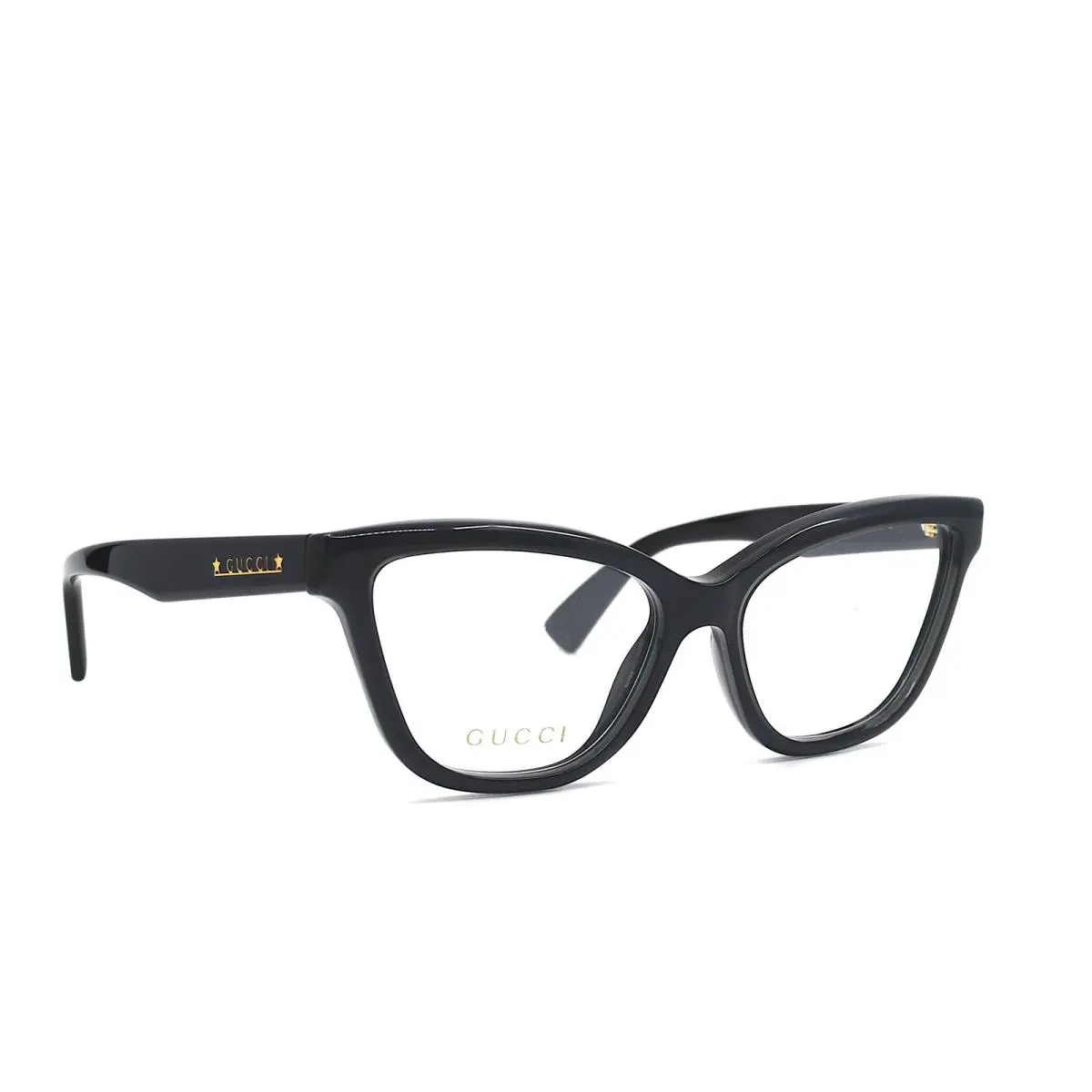 Gucci GG1589O 001 Pearl Black Butterfly Eyeglasses Frame