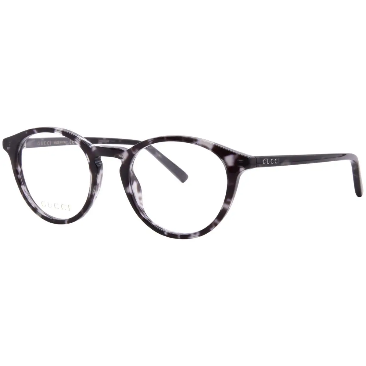 Gucci GG1998O 003 Eyeglasses Men`s Havana Full Rim Round Shape 49mm
