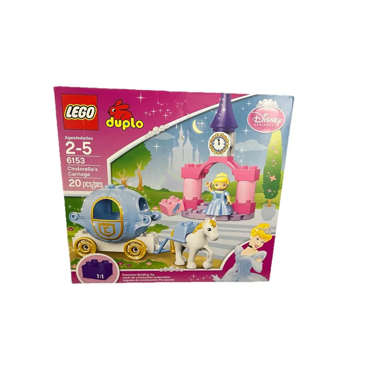 Lego Duplo Disney Princess 6153 Cinderella`s Carriage 20 Pcs 2012