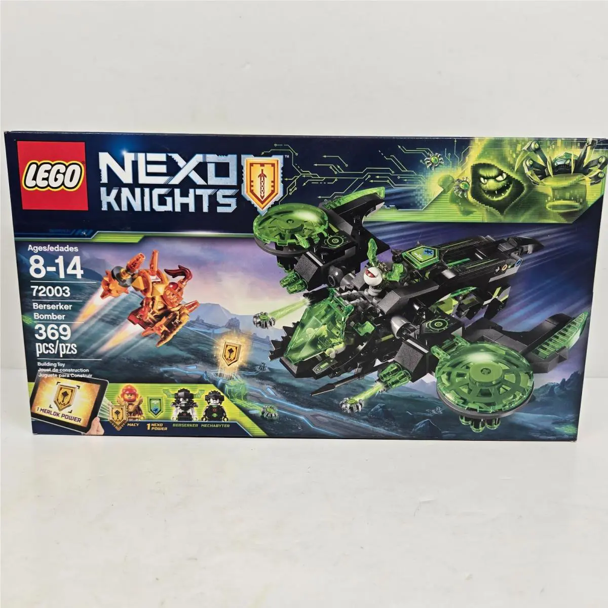 Lego 72003 Nexo Knights Berserker Bomber Macy Mechabyter 2018