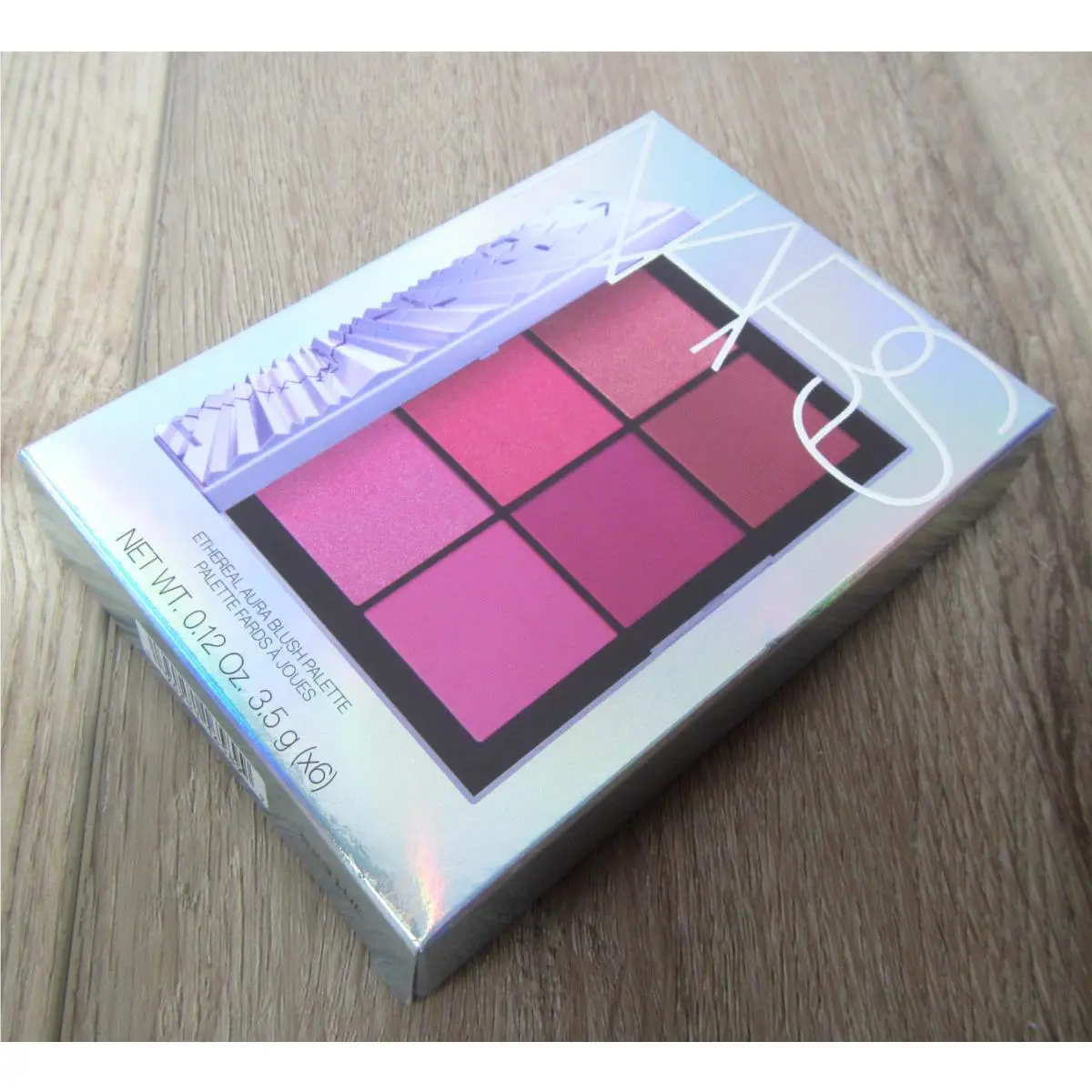 Nars Ethereal Aura Blush Palette 6 Shades Realm Make-up Holiday Christmas