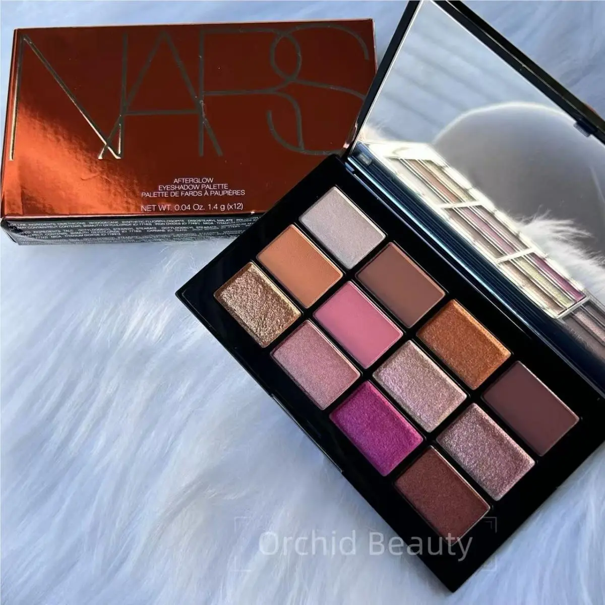 Nars Afterglow Eyeshadow Palette Full Size