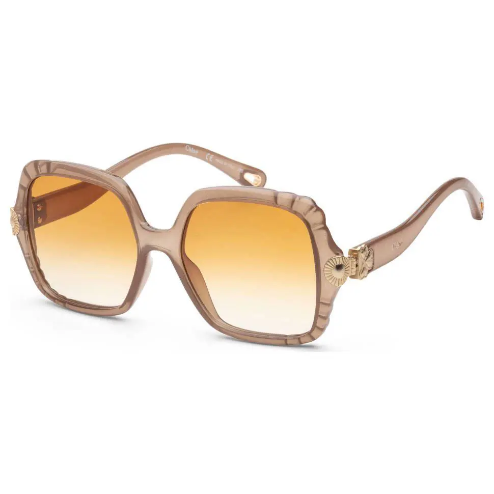 Chloe Women`s Brown Square Sunglasses CE746S 248