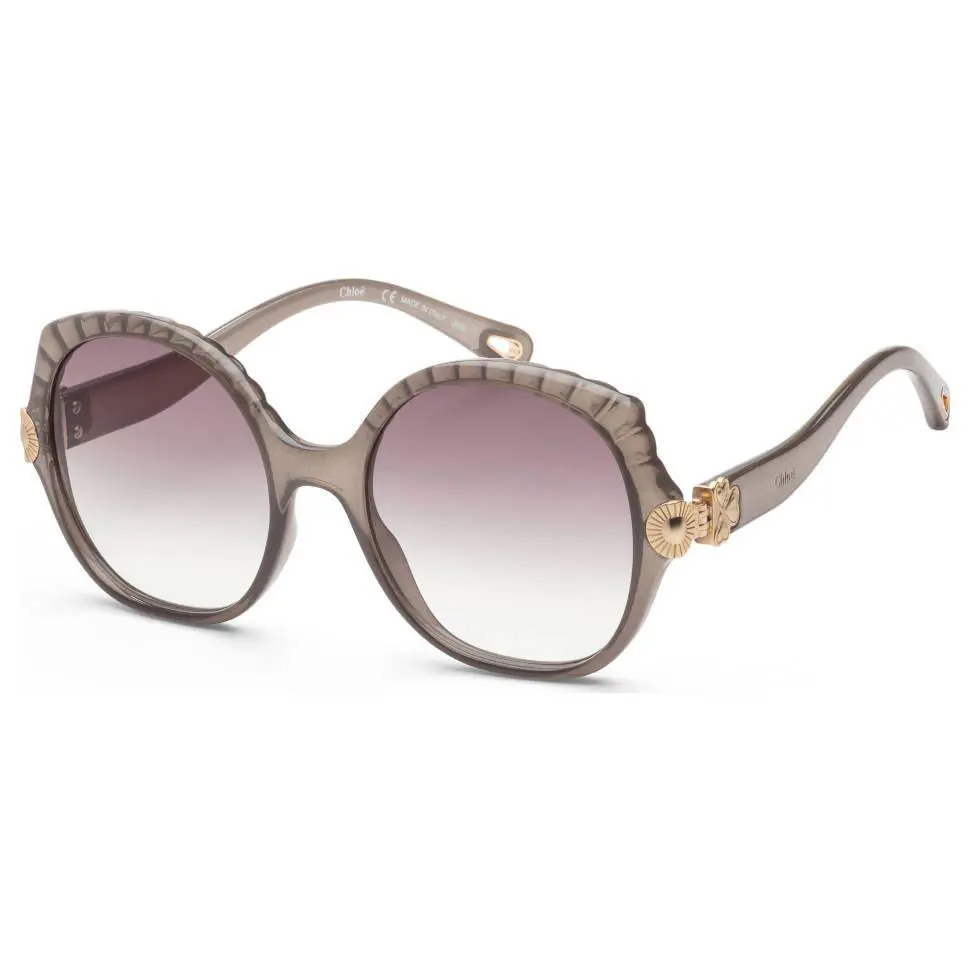 Chloe Women`s Grey Square Sunglasses CE749S-036