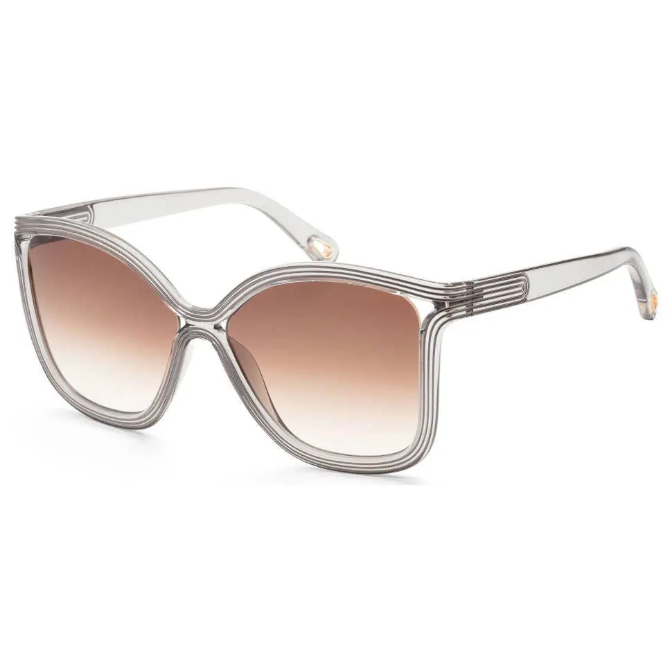 Chloe Women`s Grey Rectangular Sunglasses CE737S-035