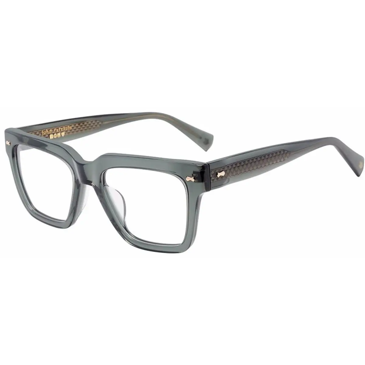 John Varvatos VJV439 Crystal Sage 804p Sunglasses - Frame: Multicolor