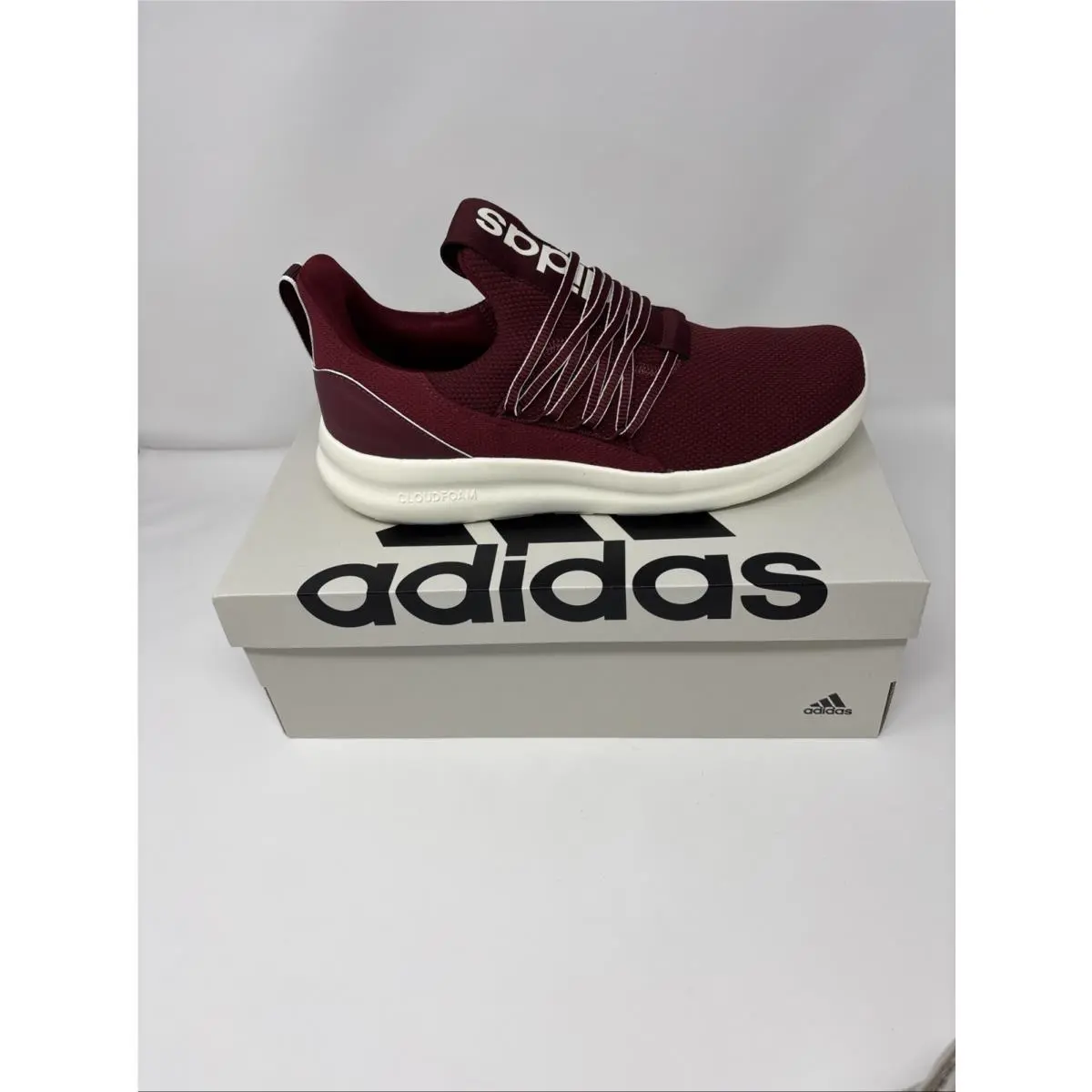 Adidas shoes - adidas Lite Racer Adapt - Lite Racer Adapt - JI1252 - Red, Manufacturer: Collegiate Burgundy/Shadow Red/Off White (UPC: 197611567449) 5
