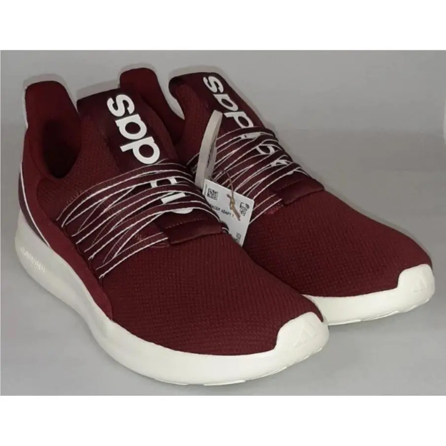 Adidas shoes - adidas Lite Racer - Lite Racer - JI1252 - Collegiate Burgundy / Shadow Red / Off White, Manufacturer: Core Black/Grey Five/Grey Three 4