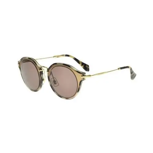 Miu Miu MU51SS VA86X1 Cateye Sunglasses Matte Pink / Brown Gradient