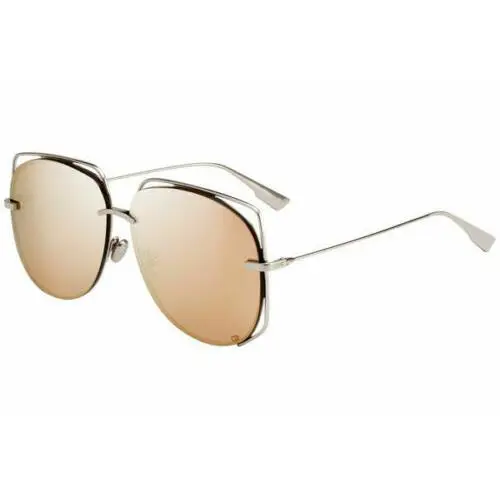 STELLAIRE6 0010/SQ Sunglasses Palladium / Rose Gold Mirror Lens by Dior