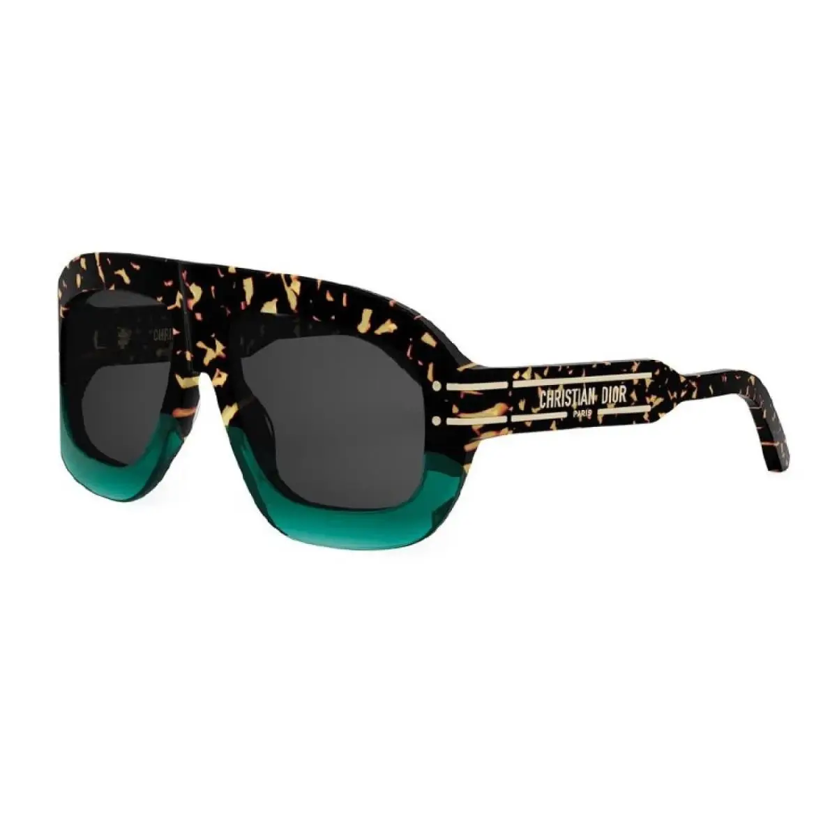 signature M1U 27A0 Aviator Havana/gray 58 mm Women`s Sunglasses Frame by Dior