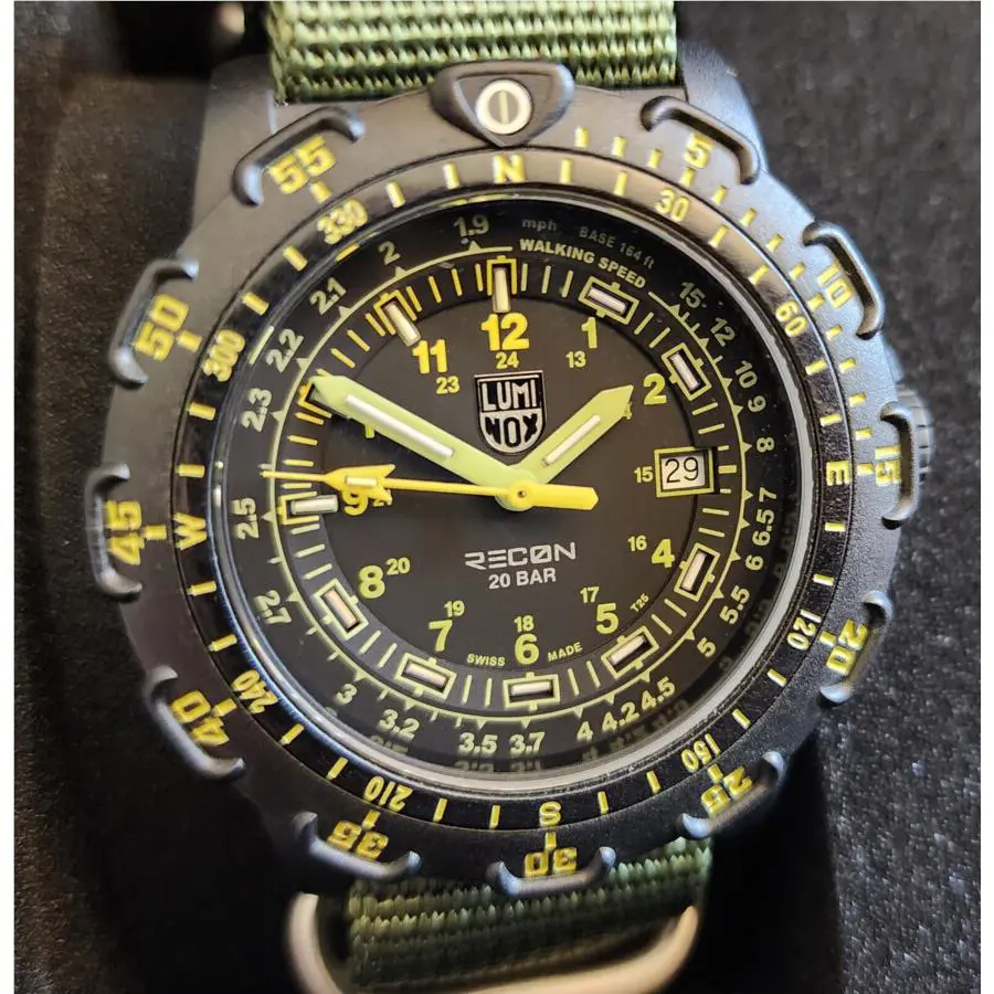 Luminox Black Dial Recon Point 8820 XL.8826.MI Men`s Quartz Watch