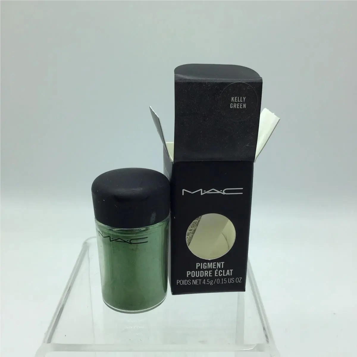 Mac Kelly Green LE Rare Pigment Eyeshadow Frost Powder Shimmer