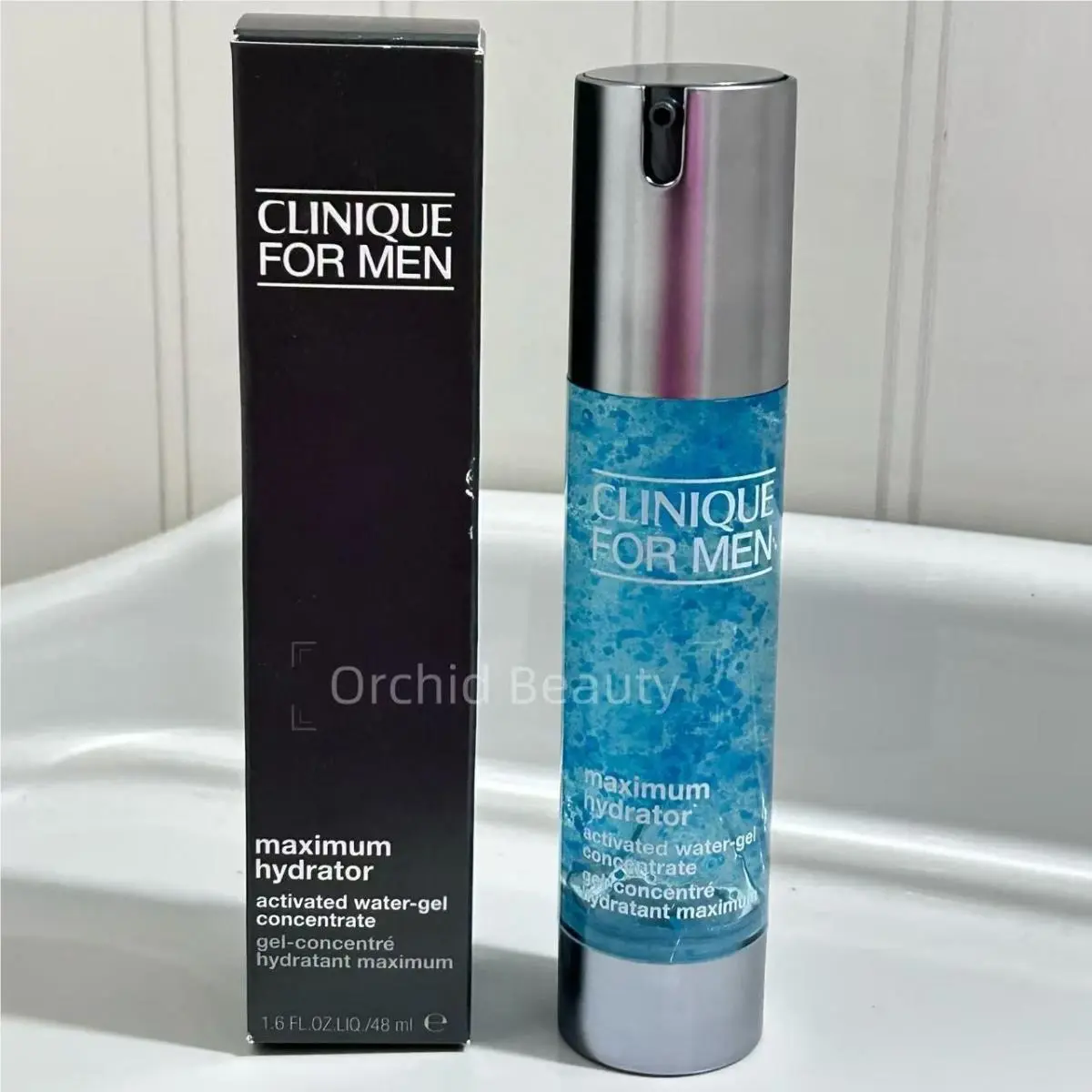 Clinique For Men Maximum Hydrator Activated Water-gel Concentrate Serum 48ml