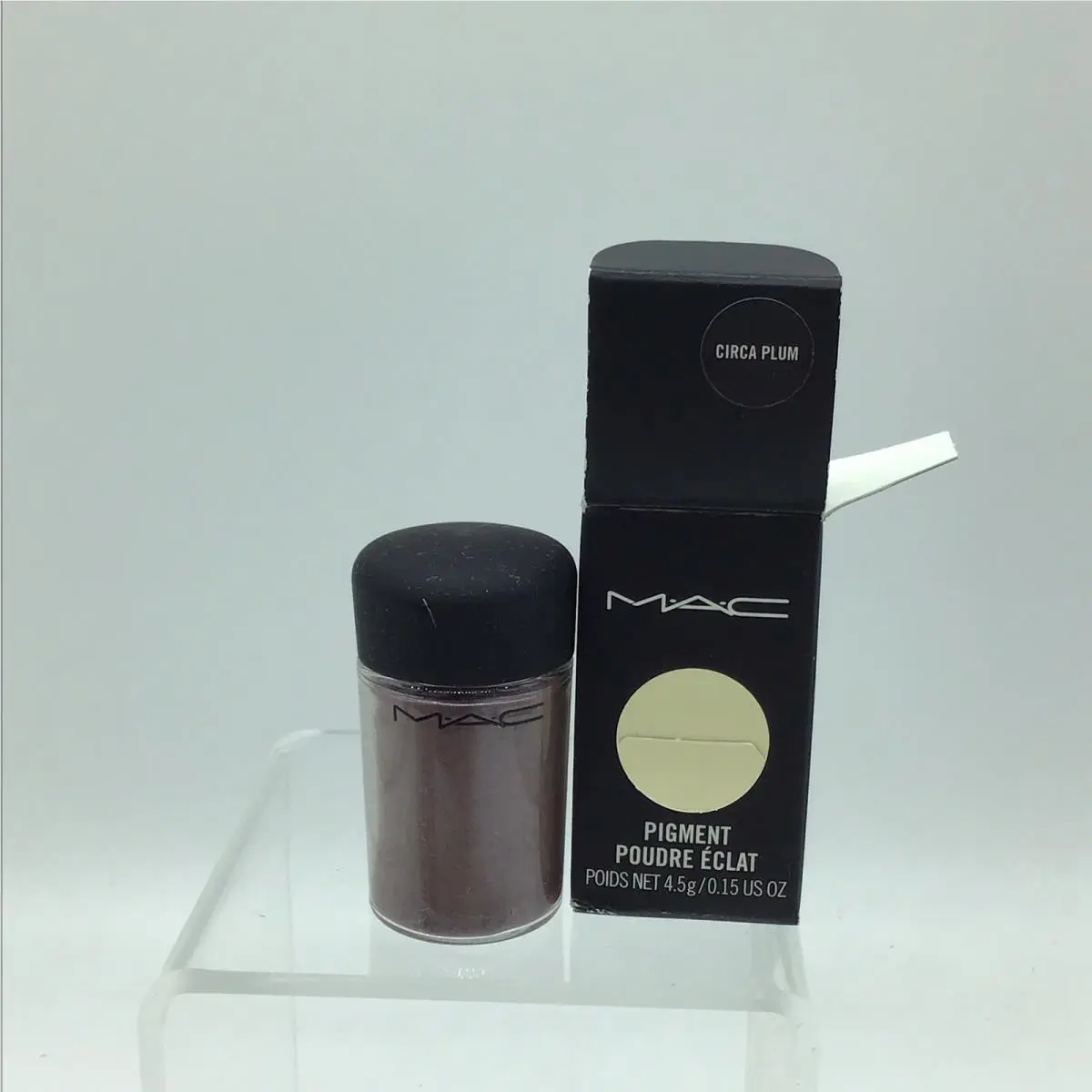 Mac Circa Plum Pigment Eyeshadow Frost Powder Purple Shimmer
