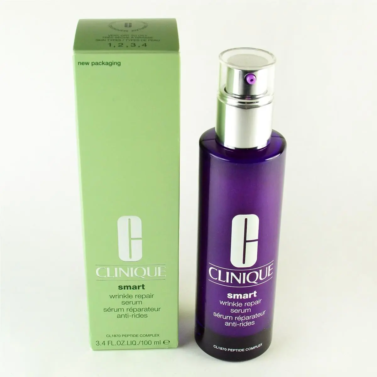 Clinique Smart Wrinkle Repair Serum - Size 3.4 Oz. / 100mL