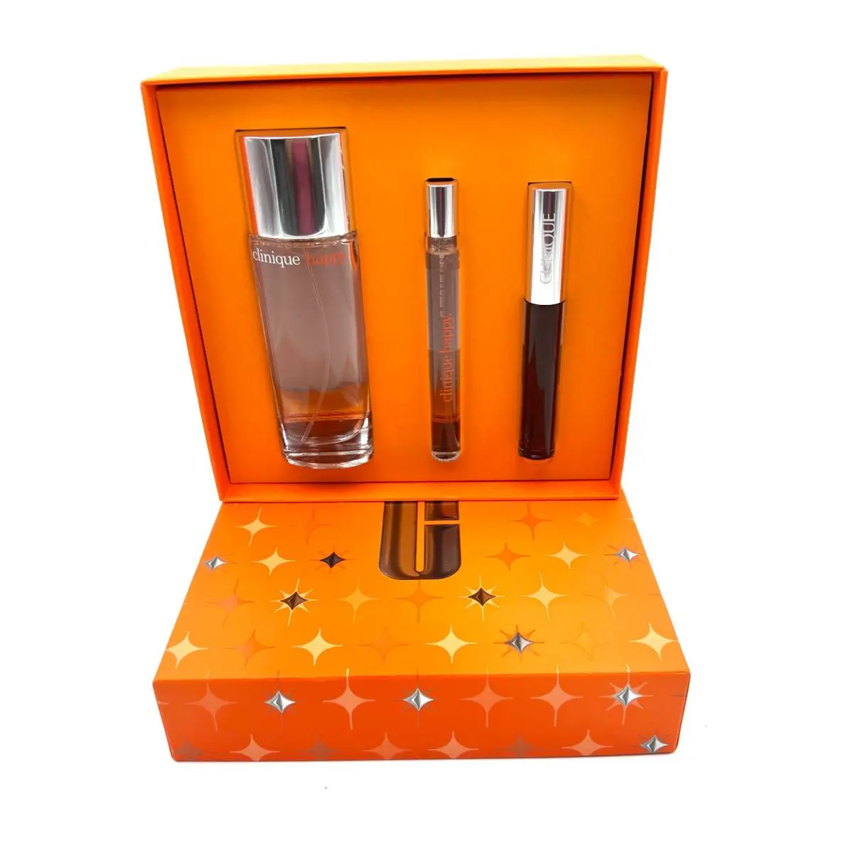 Clinique Perfectly Happy Gift Set Happy Sprays Black Honey Lip Gloss