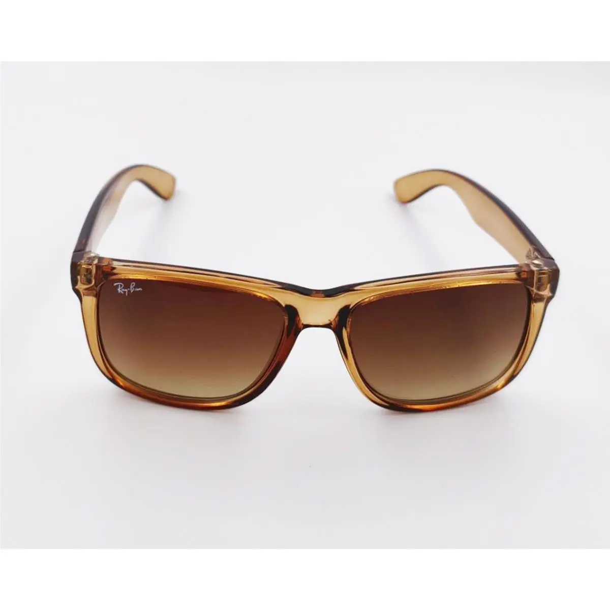 Ray-ban RB4165 Justin Classic Polished Beige Frame Gradient Brown Lens 54mm by Ray-Ban