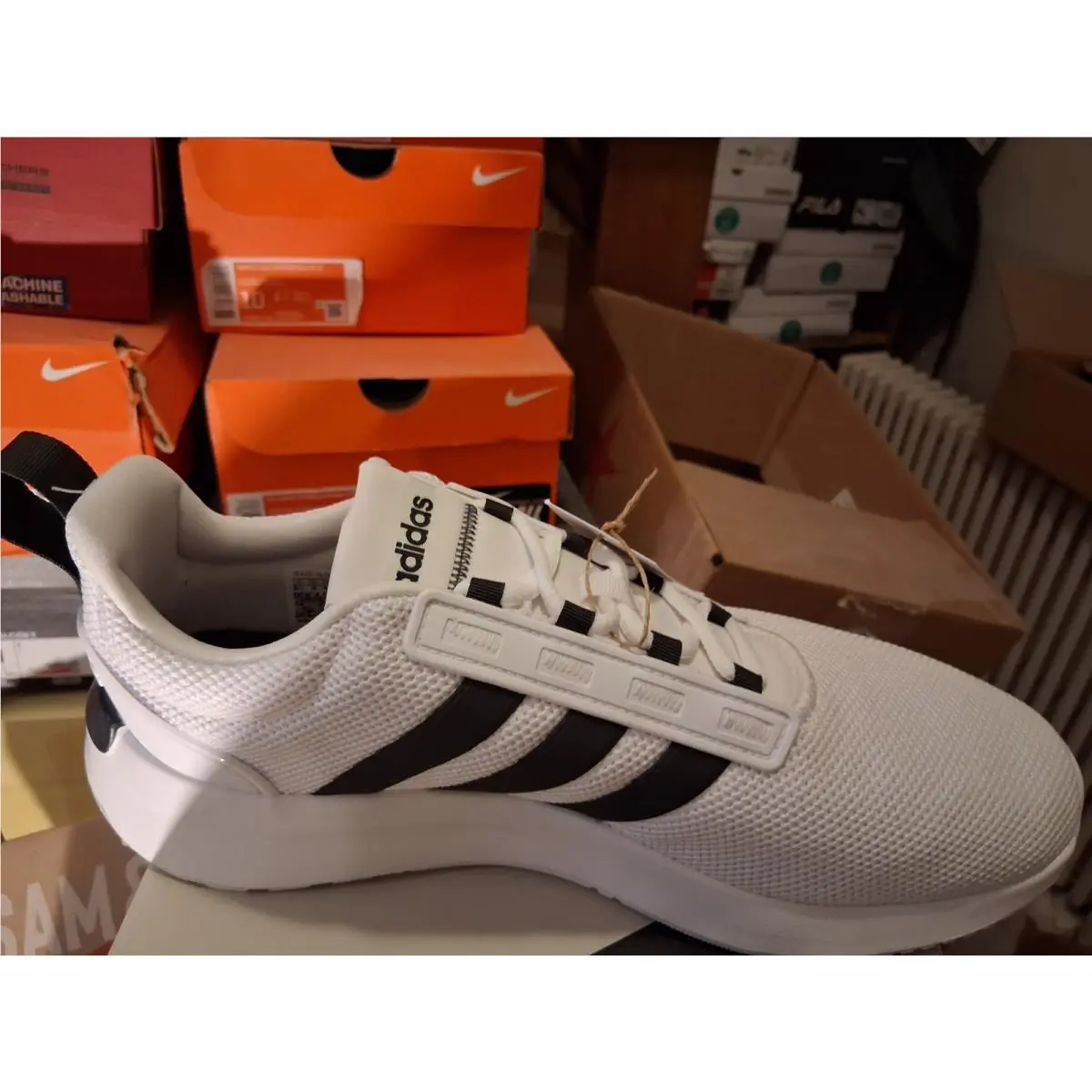 Adidas shoes - adidas Runfalcon - Runfalcon - White and Black 10