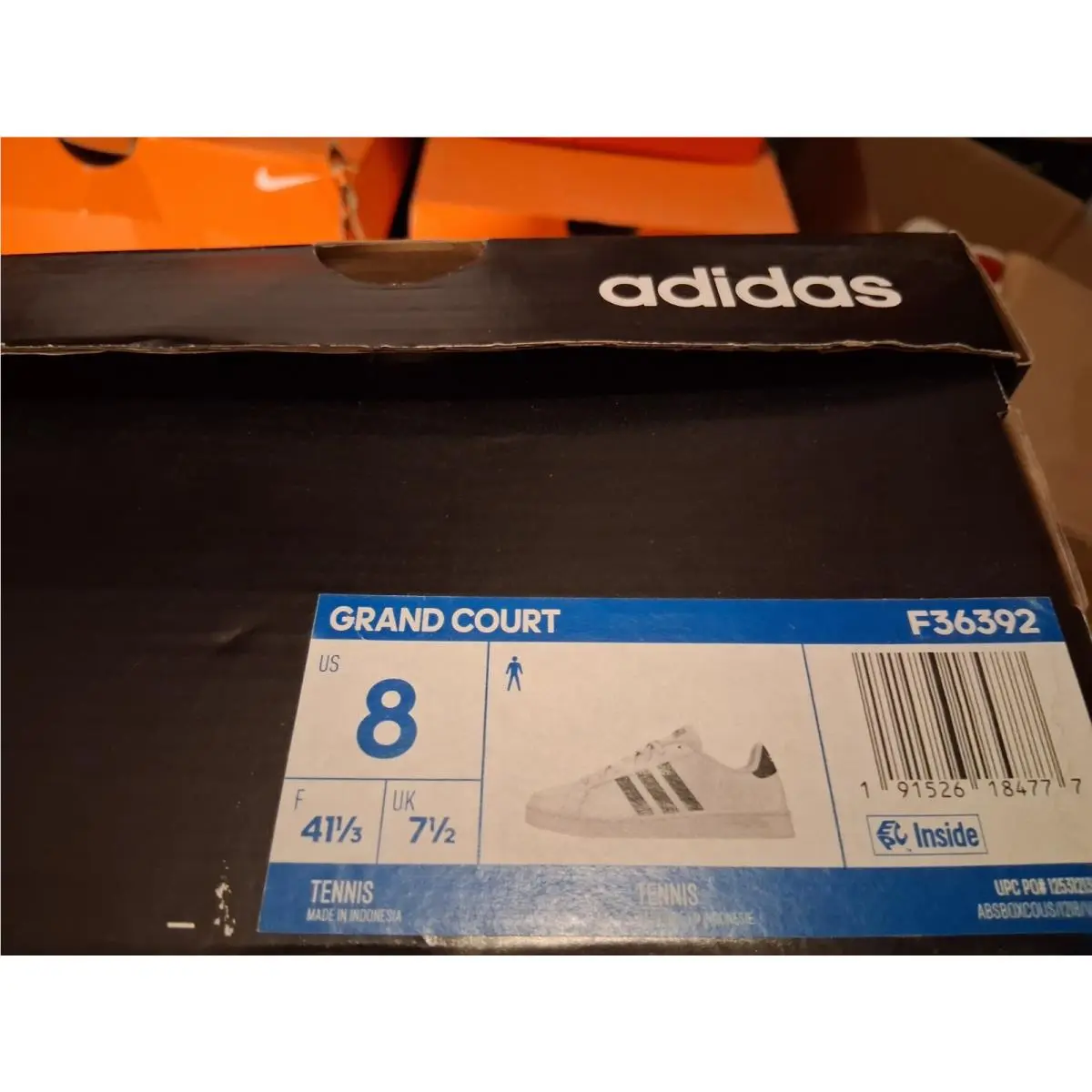 Adidas shoes - adidas Grand Court - Grand Court - Black and White 0