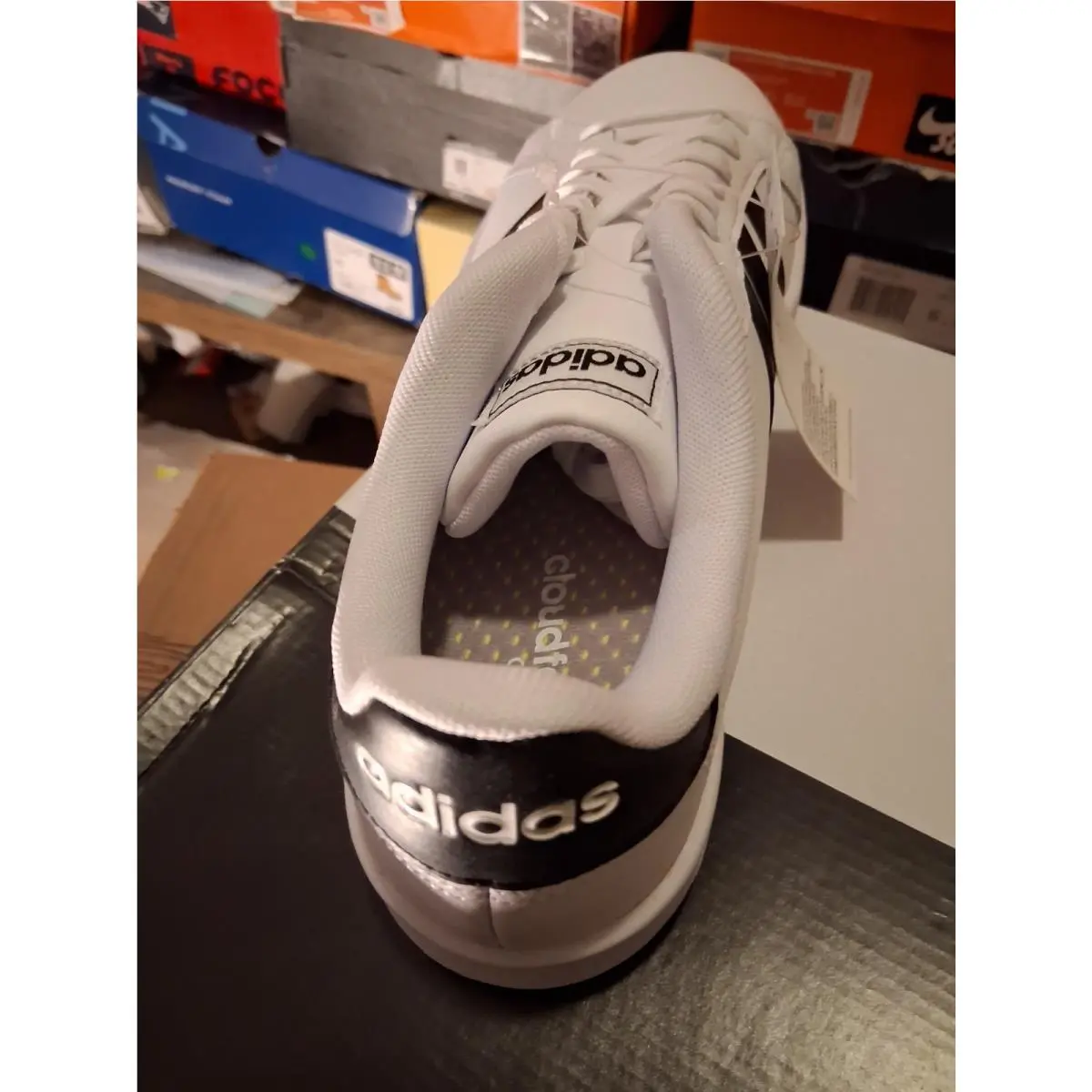 Adidas shoes - adidas Grand Court - Grand Court - Black and White 2