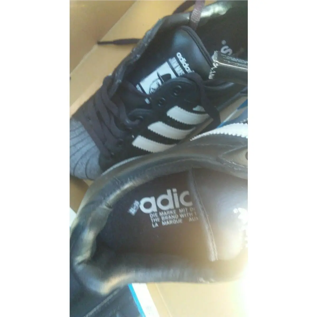 Adidas shoes - Adidas Ultrastar Shell Toe Jam Master Jay JMJ - Black / White (UPC: 826495537513) 8