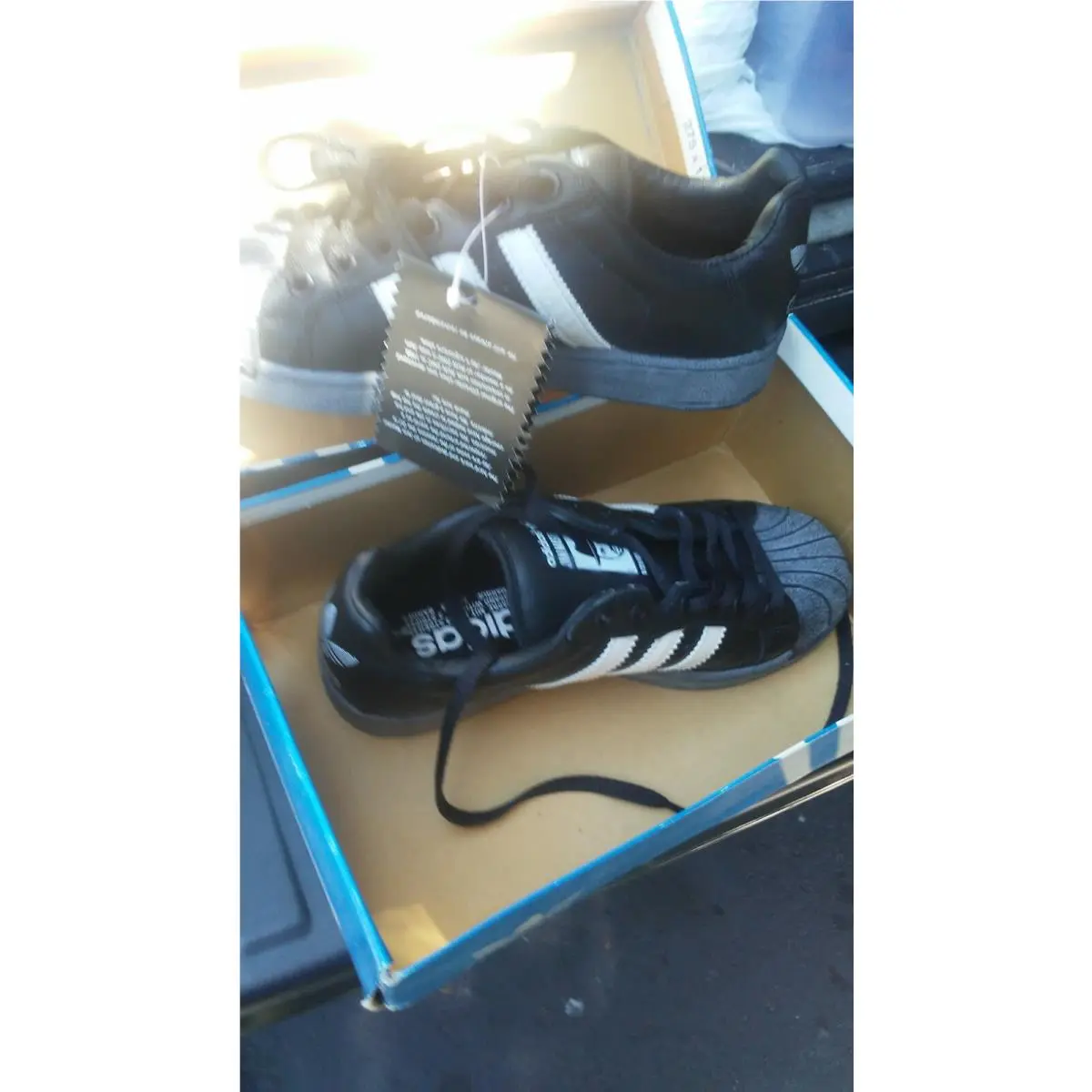 Adidas shoes - Adidas Ultrastar Shell Toe Jam Master Jay JMJ - Black / White (UPC: 826495537513) 7