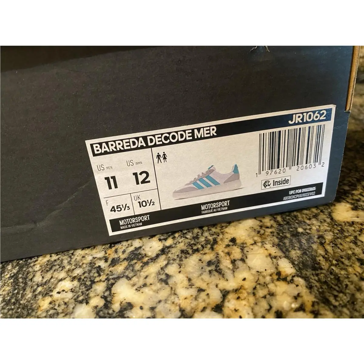 Adidas shoes - Cloud White/Semi Mint Rush 4