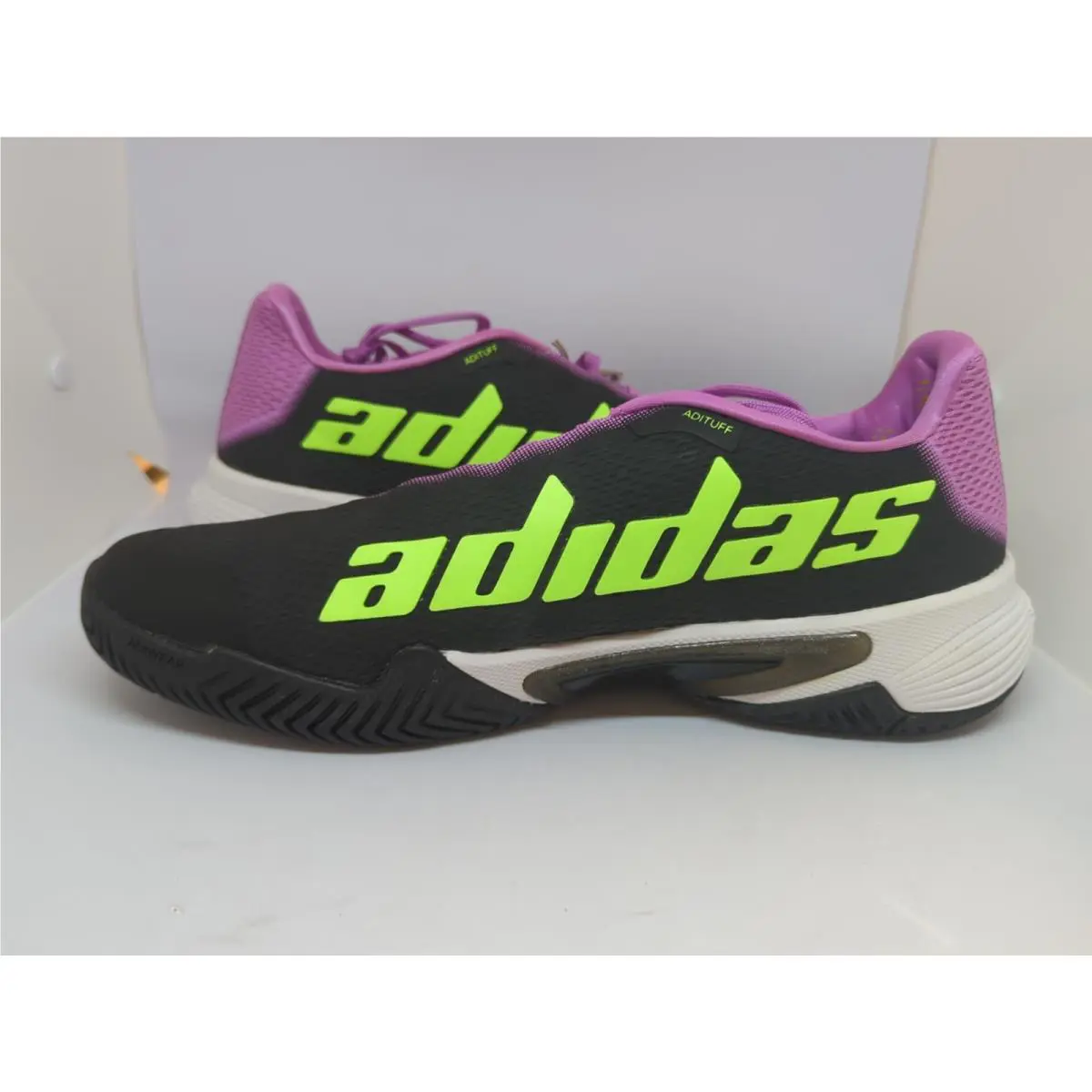Adidas shoes - adidas Barricade - Barricade - GY1446 - Carbon/Signal Green/Pulse Lilac (UPC: 195740454173) 1