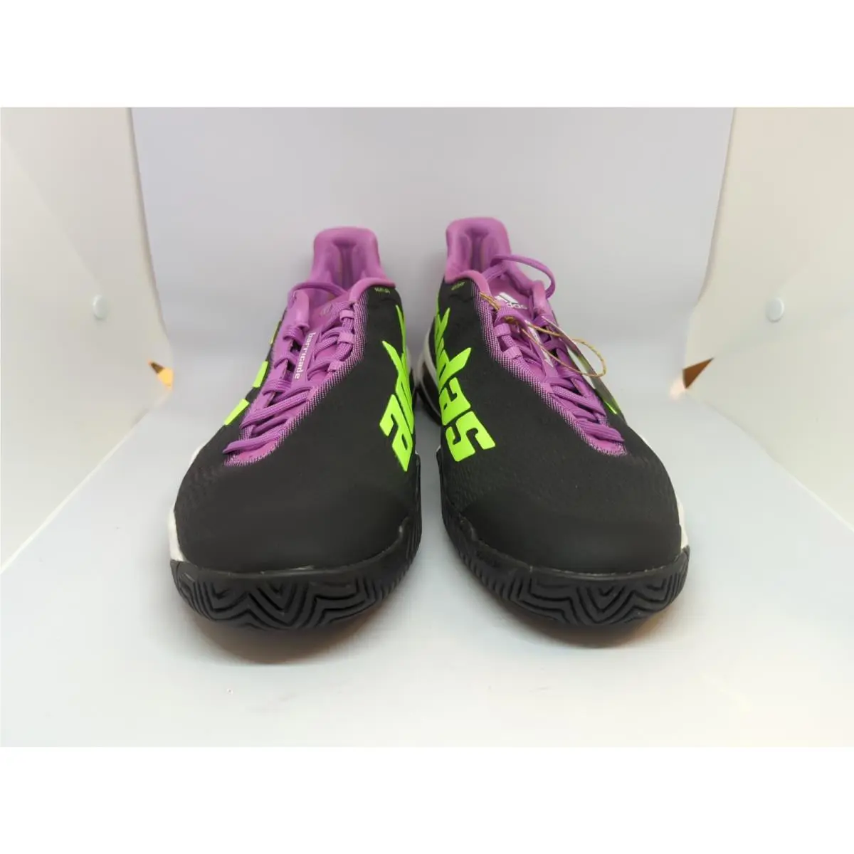 Adidas shoes - adidas Barricade - Barricade - GY1446 - Carbon/Signal Green/Pulse Lilac (UPC: 195740454173) 2