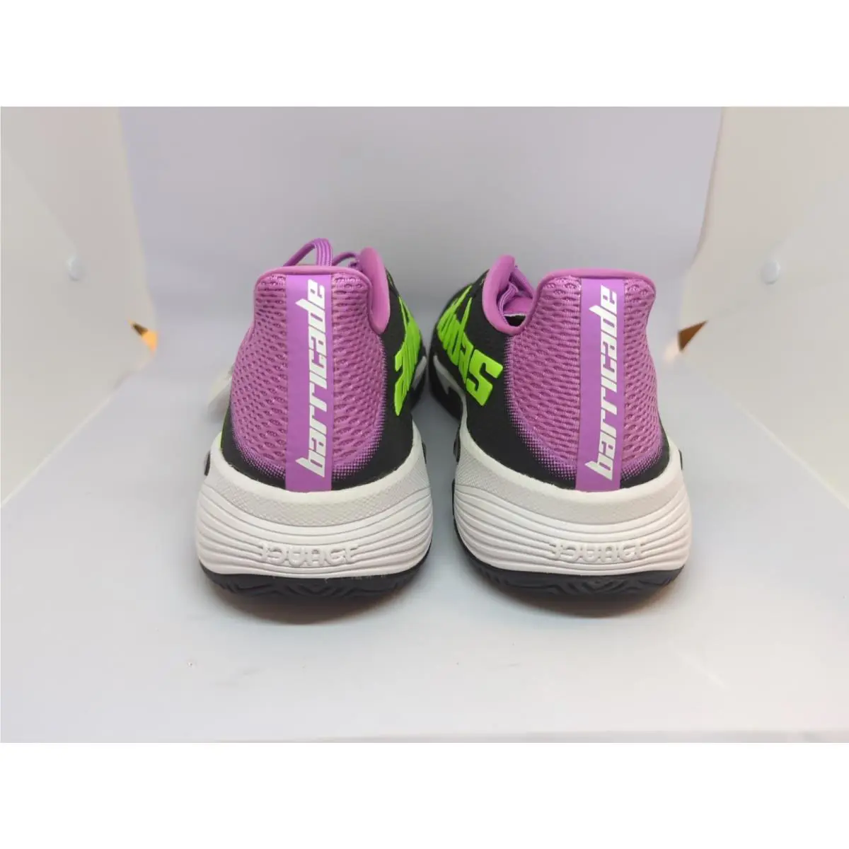 Adidas shoes - adidas Barricade - Barricade - GY1446 - Carbon/Signal Green/Pulse Lilac (UPC: 195740454173) 4