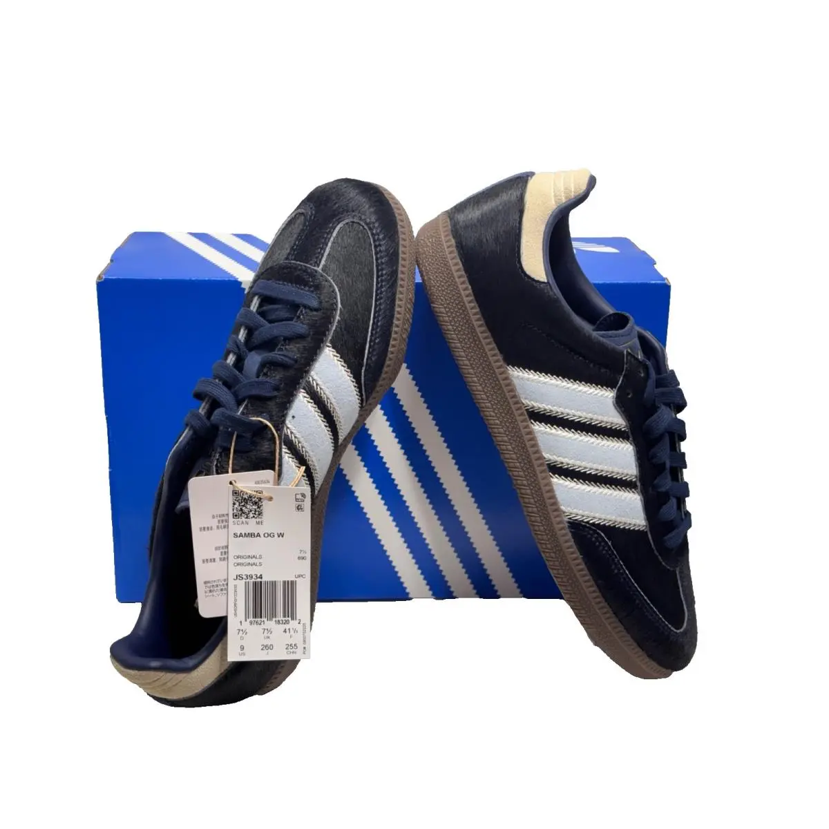 Adidas JS3934 Samba OG W Night Indigo Women`s Shoes Size US 7-1/2