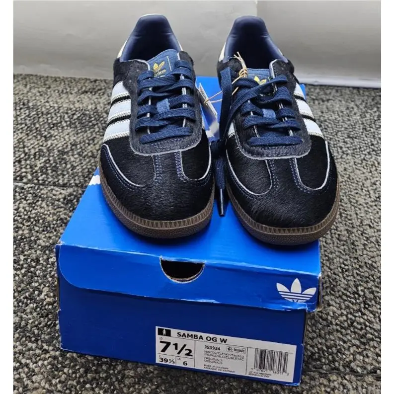 Adidas JS3934 Samba OG W Night Indigo Women`s Shoes Size US 7-1/2