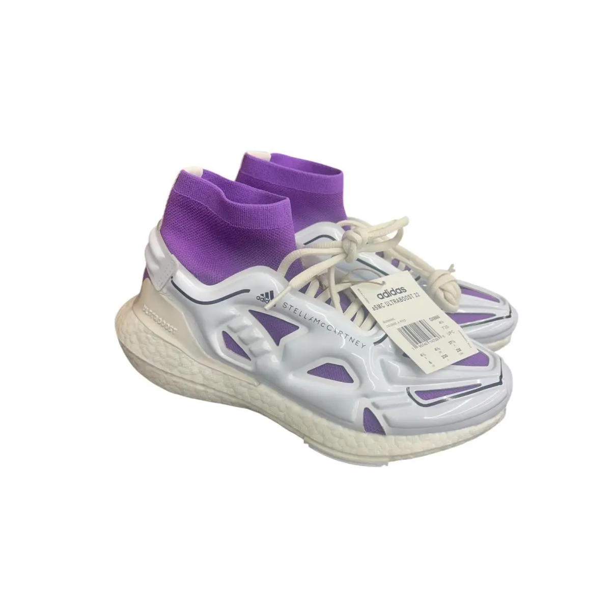 Adidas shoes - Ultraboost 22 Elevate - Ultraboost Elevate - GX9868-100 - White/Active Purple/Black (UPC: 195740147396) 7