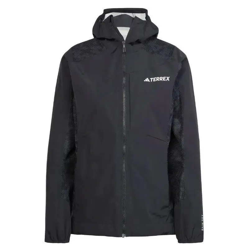 Adidas clothing - adidas Terrex Experior Hybrid Rain Jacket - JN8803 - Black 4