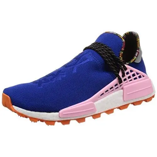 Adidas Pharrell Williams Nmd Human Race Blue Pink Sz 8 EE7579 Fashion