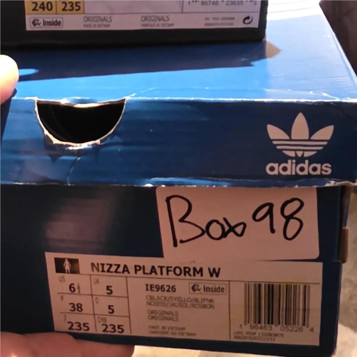 Adidas shoes - adidas Nizza - Nizza - IE9626 - Black (UPC: 196463048564) 7