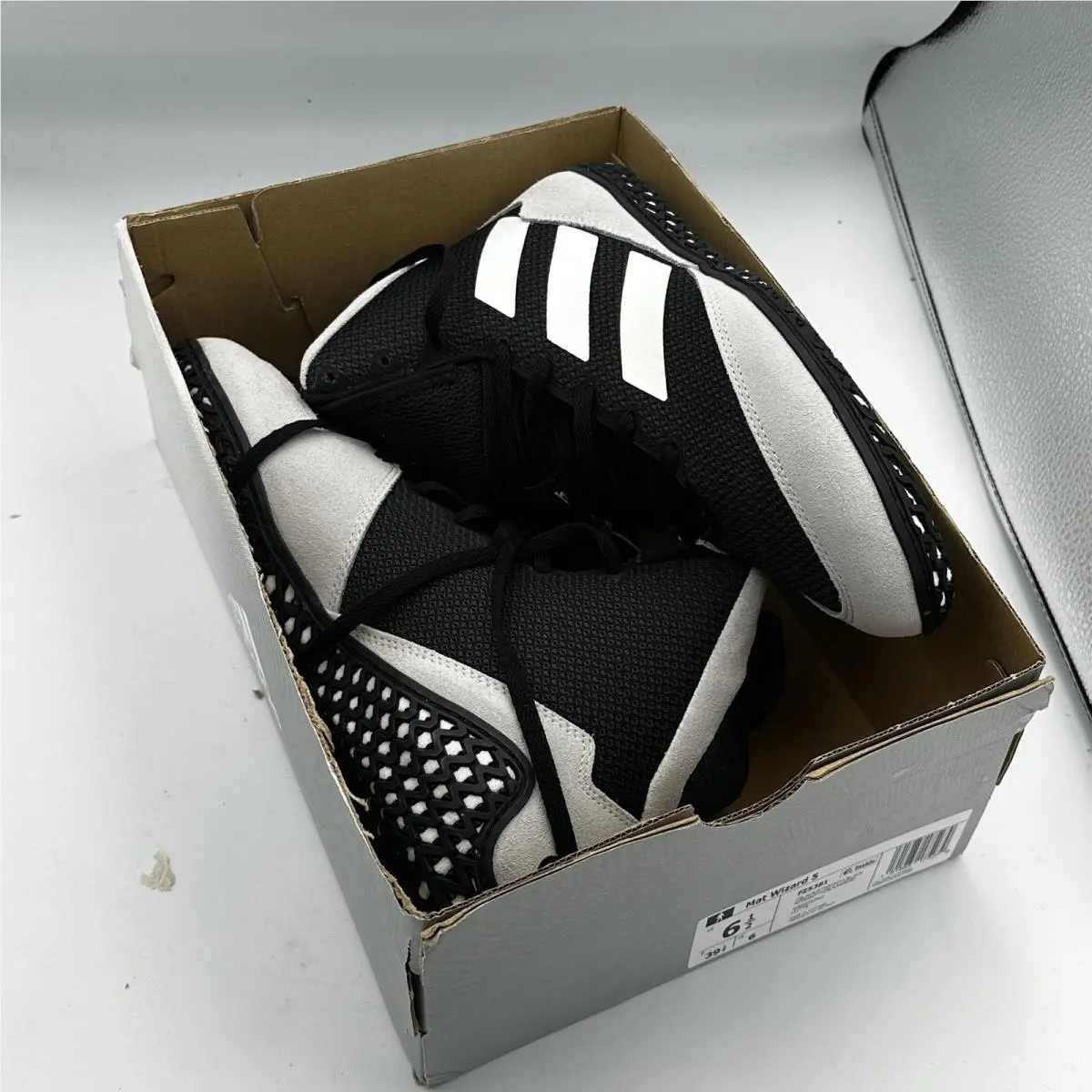 Adidas shoes - adidas Mat Wizard 5 - Mat Wizard - FZ5381 - Black 12