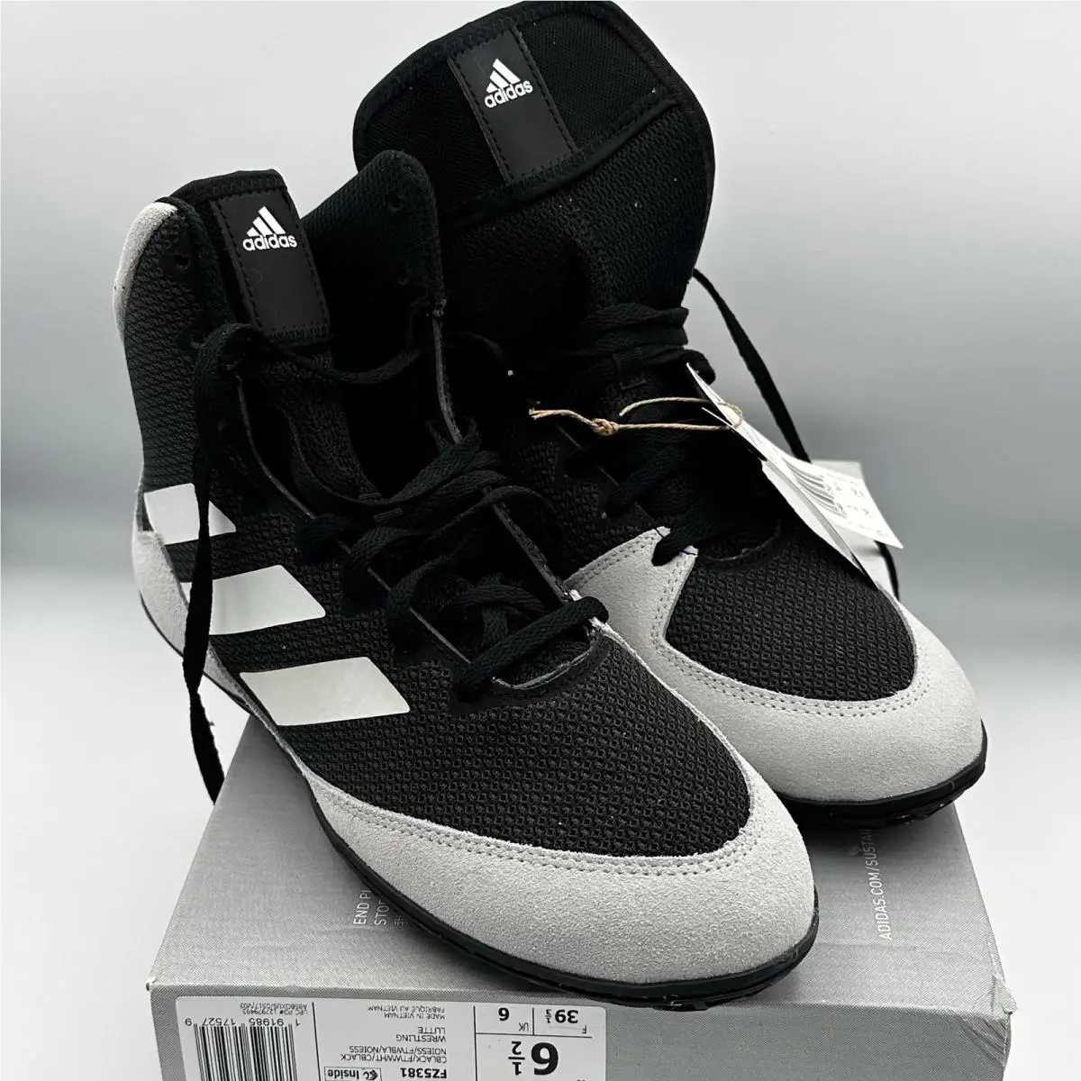 Adidas shoes - adidas Mat Wizard 5 - Mat Wizard - FZ5381 - Black 6