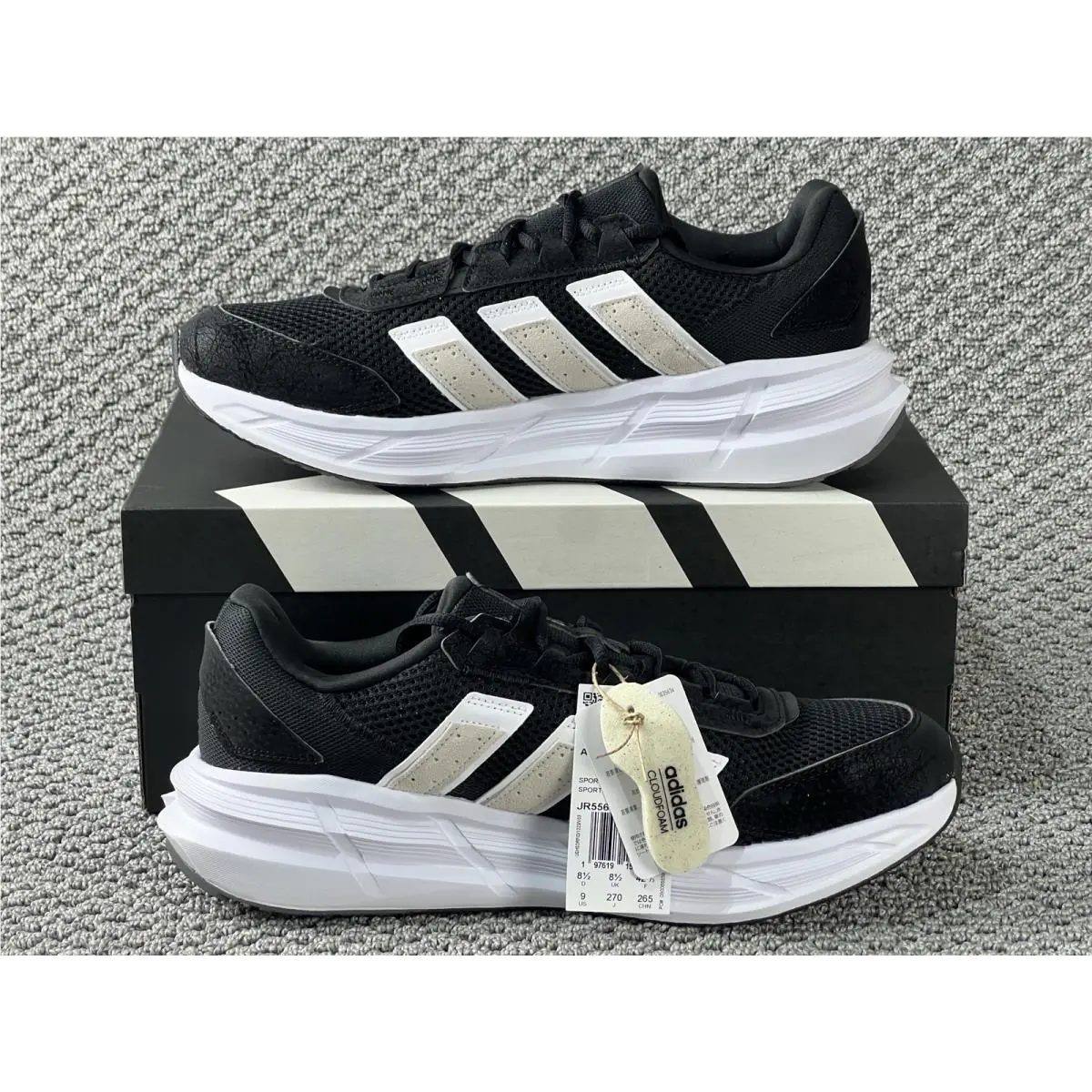 Adidas shoes - adidas Running - Running - JR5563 - Black 6