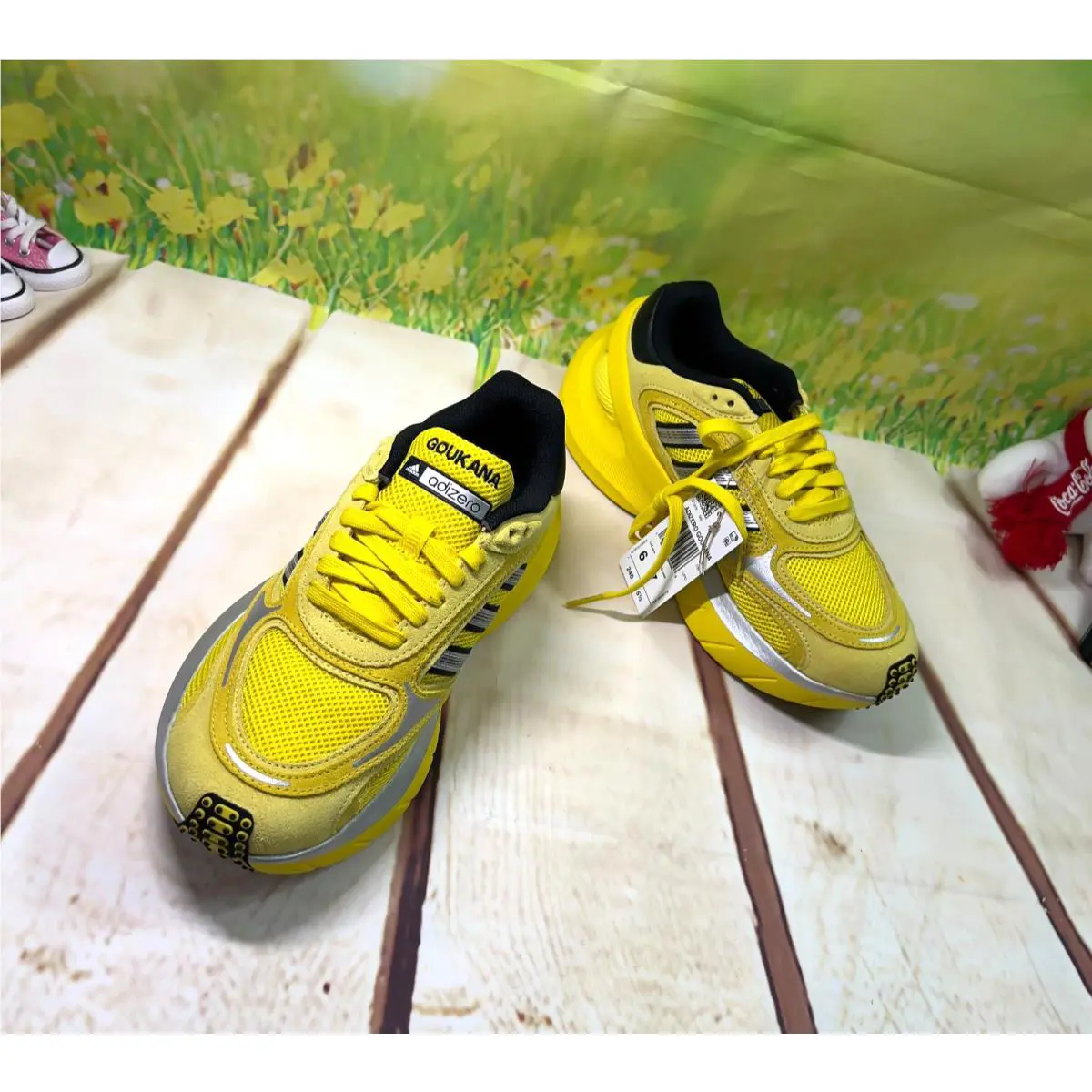 Adidas shoes Adizero - Yellow/ Light Yellow 2